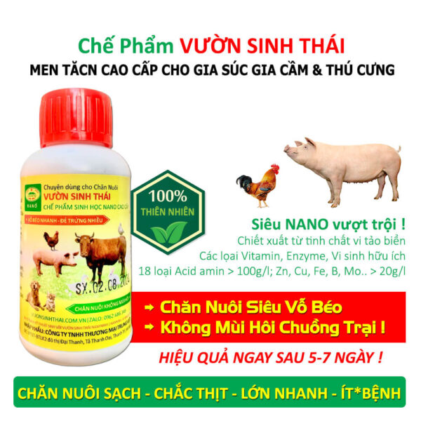 che pham vuon sinh thai chan nuoi