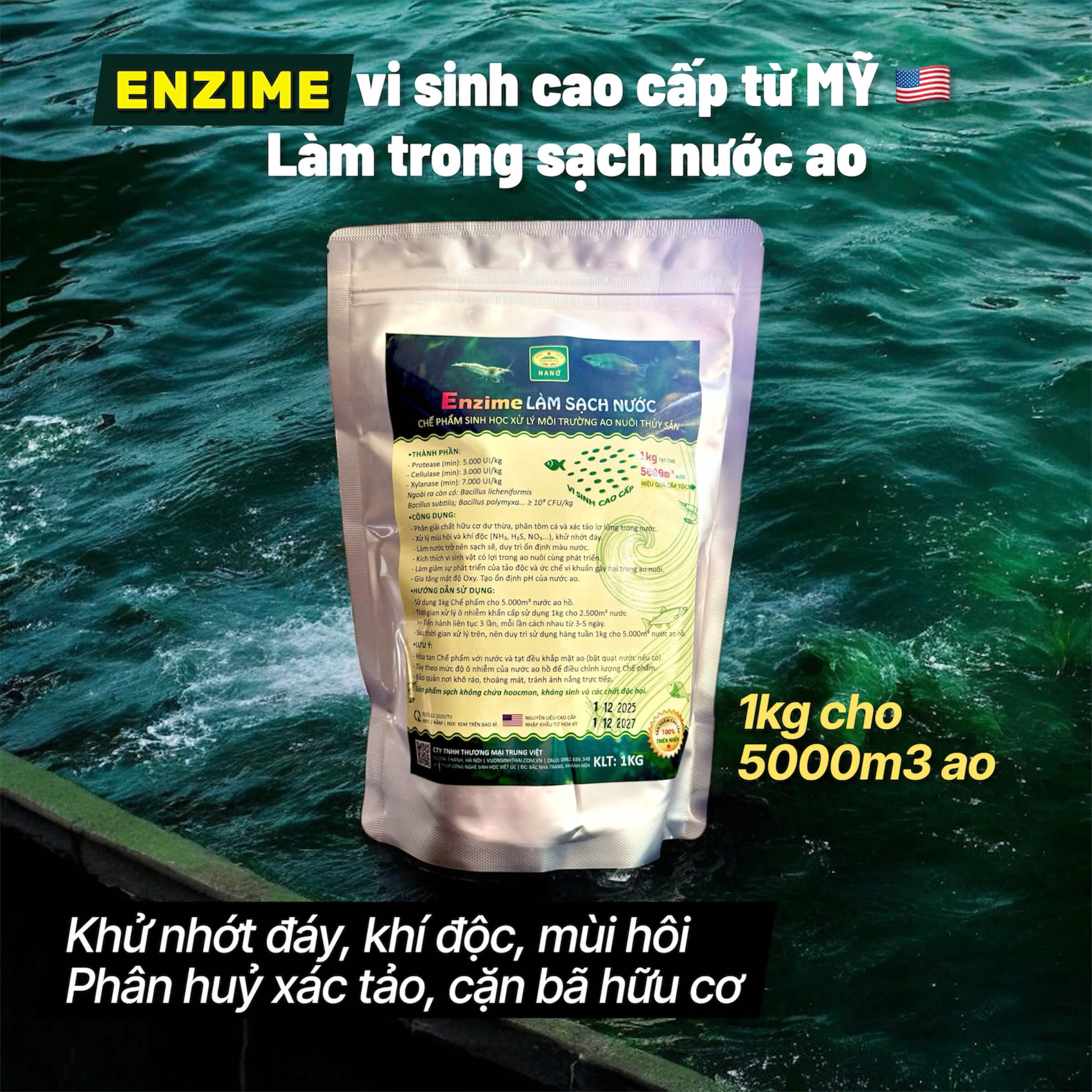 enzime vi sinh xu ly nuoc ao ho nuoi ca tom (5)